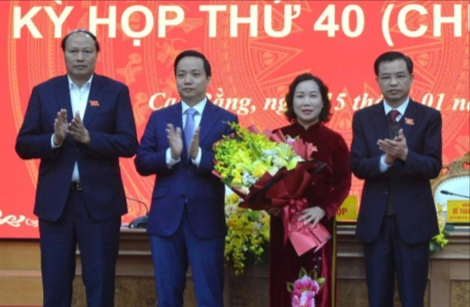 Thủ tướng phê chuẩn nhân sự tỉnh Cao Bằng