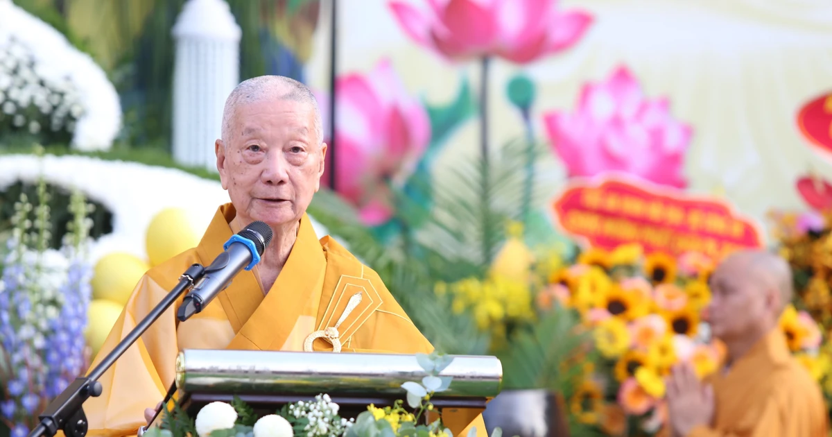 Lời dạy của Phật là nguồn sống tích cực, nền tảng cho sự phát triển bền vững