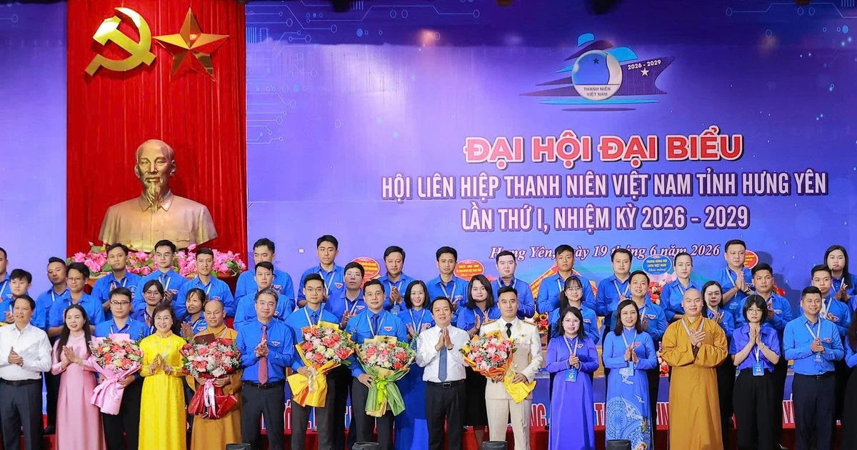 Anh Vương Như Hoan làm Chủ tịch Hội LHTN Việt Nam tỉnh Hưng Yên nhiệm kỳ 2026 – 2029