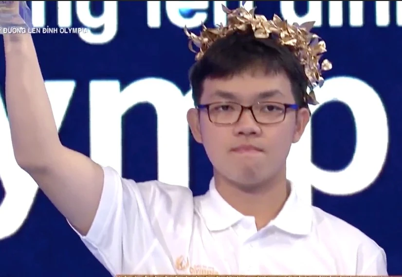 Nam sinh Quảng Trị giải nhanh chướng ngại vật, bứt tốc giành vòng nguyệt quế Đường lên đỉnh Olympia