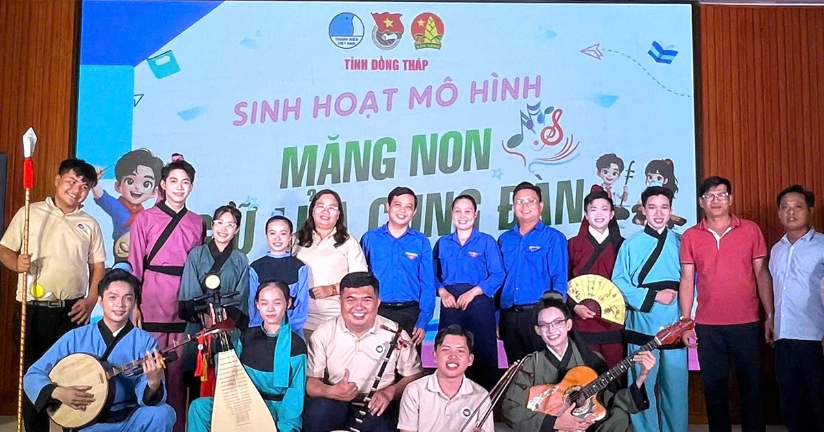 Măng non giữ lửa cung đàn, lan tỏa tình yêu nghệ thuật truyền thống