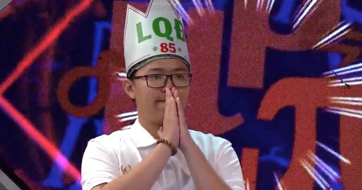 Nam sinh đầu tiên ghi tên vào Chung kết năm Olympia 26, có duyên với số 2