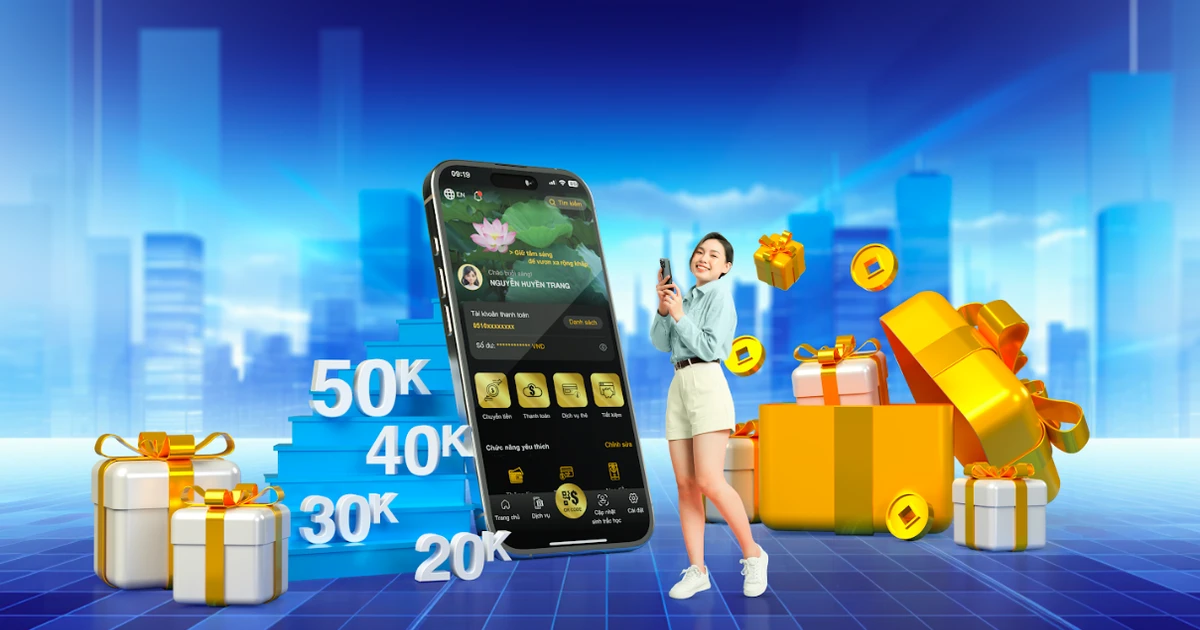 Kích hoạt tiện ích Mobile Banking, khách hàng nhận 'mưa' quà tặng hấp dẫn từ BAC A BANK