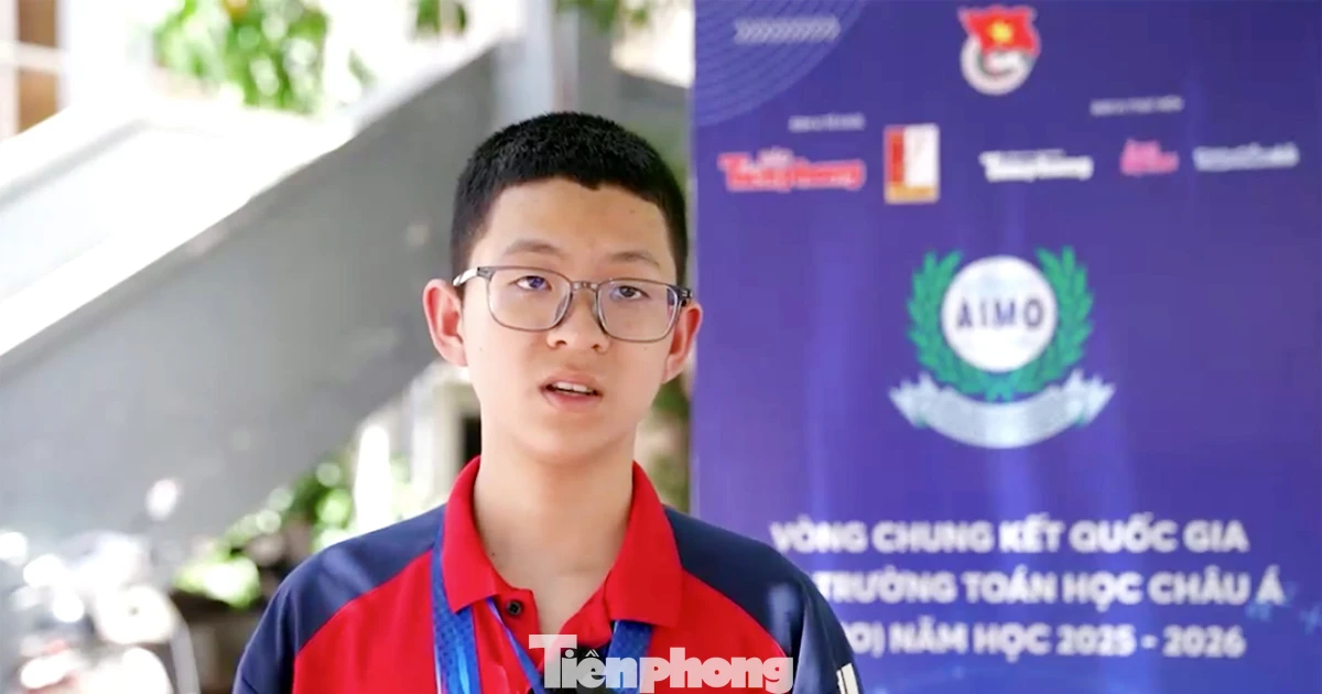 Từ khả năng tự học, quyết tâm ‘đổi màu huy chương’ đến nhà vô địch AIMO