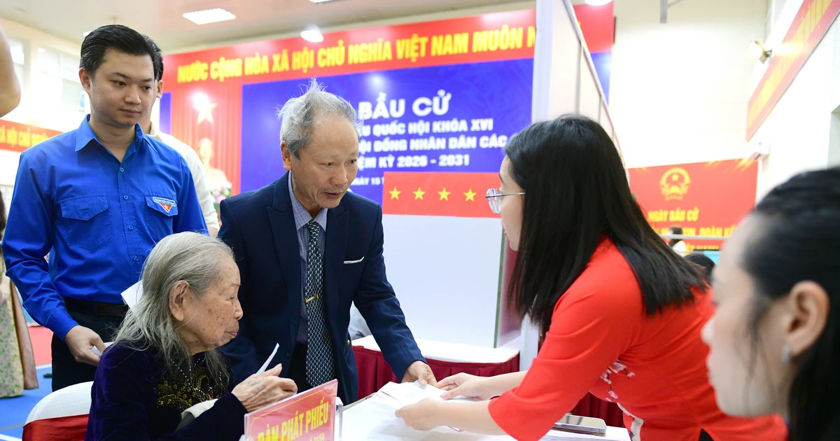 Hơn 80% cử tri cả nước đã bỏ phiếu bầu cử