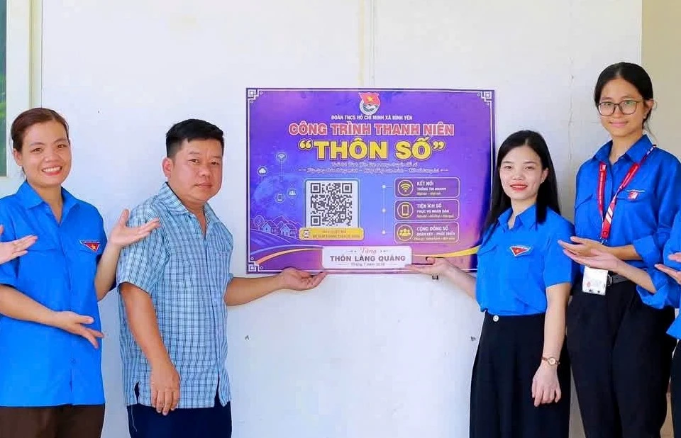 Công trình 'thôn số' của tuổi trẻ Thái Nguyên