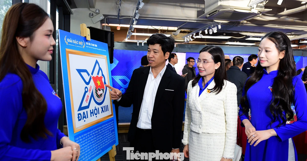 Biểu trưng chính thức Đại hội Đoàn toàn quốc lần thứ XIII có gì đặc biệt?