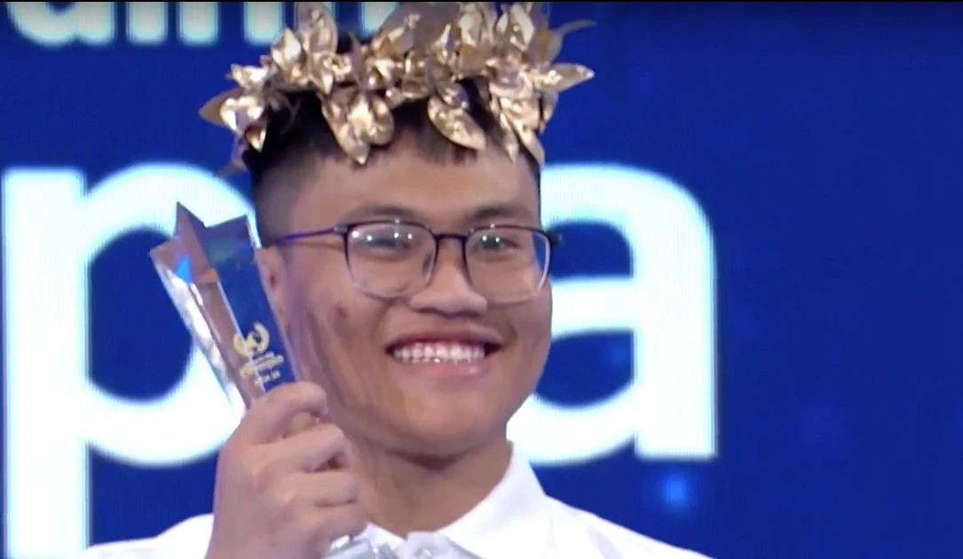 Nam sinh Hải Phòng giành vòng nguyệt quế Đường lên đỉnh Olympia