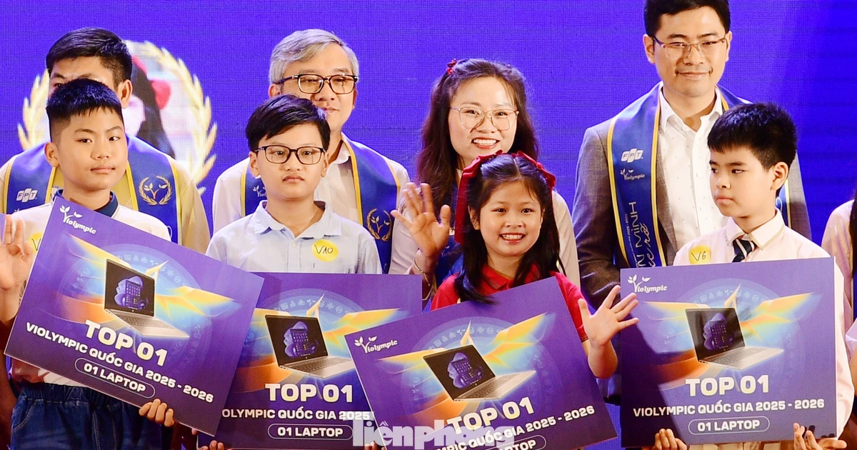 Hơn 32 nghìn thí sinh đoạt giải Violympic quốc gia năm học 2025 - 2026