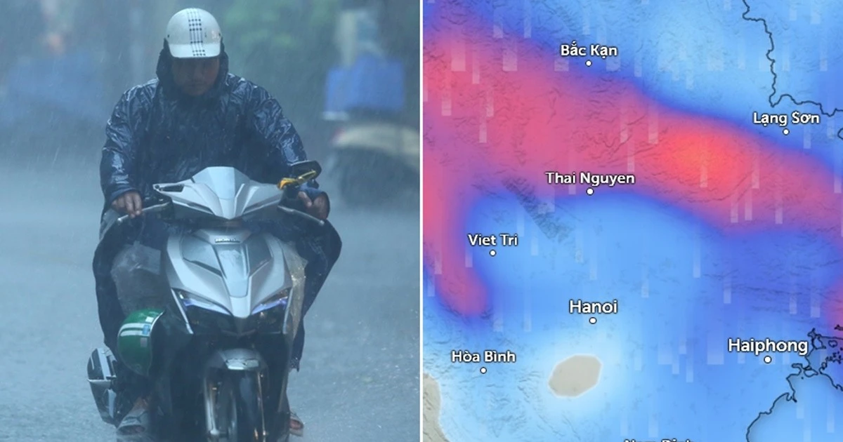 Đêm nay Hà Nội có thể đón mưa dông: Chuỗi ngày mưa sẽ kéo dài đến bao giờ?