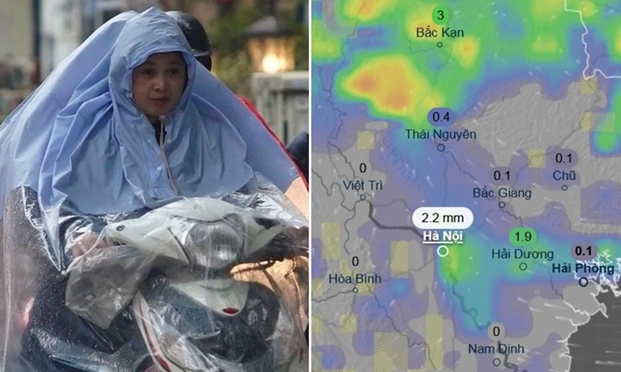 Ngày mai nhiệt độ Hà Nội lên gần 30 độ C, dự báo dễ mưa vào thời điểm nào?