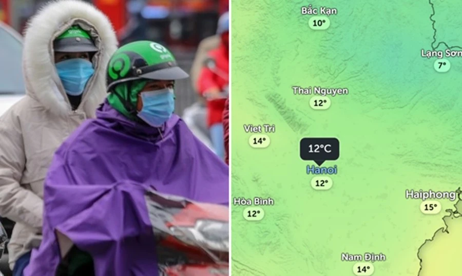 Ngày mai Hà Nội có thể rét hại, nhiệt độ giảm đến mức nào và có mưa không?