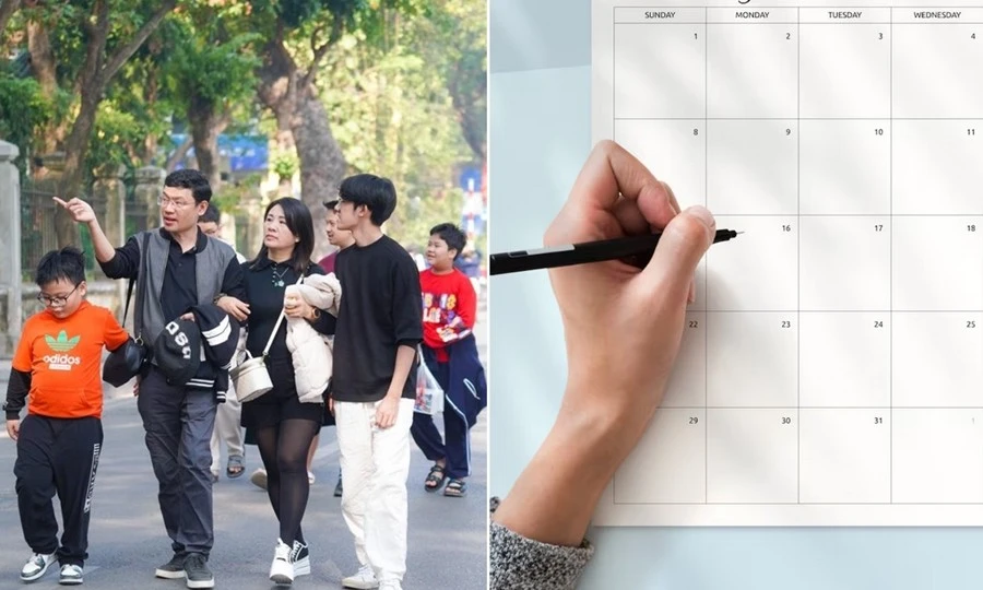 Lịch năm 2026 rất “đẹp”: Một loạt ngày lễ rơi vào cuối tuần, làm gì cũng tiện