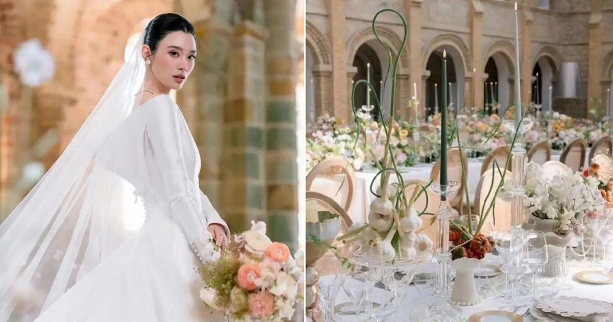 Vì sao đám cưới hào môn của Hề Mộng Dao lại dùng tỏi để trang trí bàn tiệc?