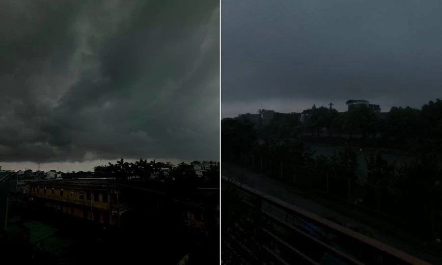 Vì sao liên tục xảy ra hiện tượng trời tối sầm giữa ban ngày ở miền Bắc?