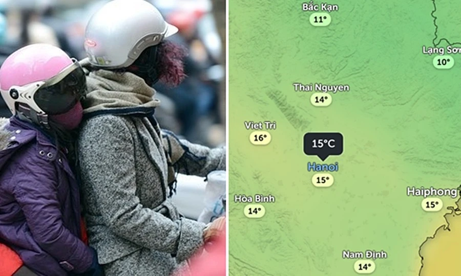 Thời điểm rét nhất đợt này ở Hà Nội là khi nào, từ nay đến Tết có còn rét hơn?