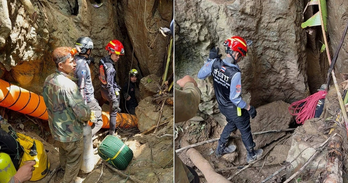 7 người kẹt trong hang ngập nước ở Lào: Lối đi hẹp chỉ 50cm, cứu hộ khó khăn
