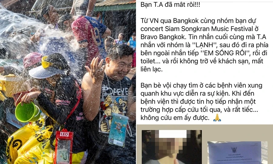 Thông tin có người Việt gặp nạn ở lễ hội Songkran Thái Lan: Thực hư ra sao, cần lưu ý gì?