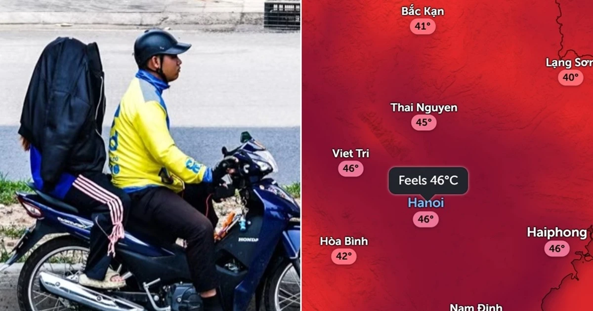 Hà Nội nóng cả ngày lẫn đêm, có thể nóng đến 46 độ C vào những ngày nào?