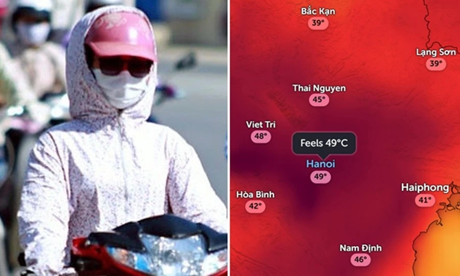 Hà Nội ngày mai nóng 49 độ C theo một mô hình dự báo: Thực tế có thể thế nào?