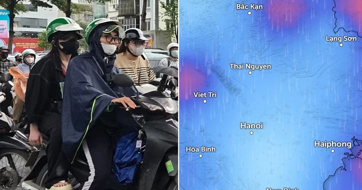 Hà Nội có thể mưa từ đêm nay, ngày mai nắng nóng kết thúc, nhiệt độ thế nào?