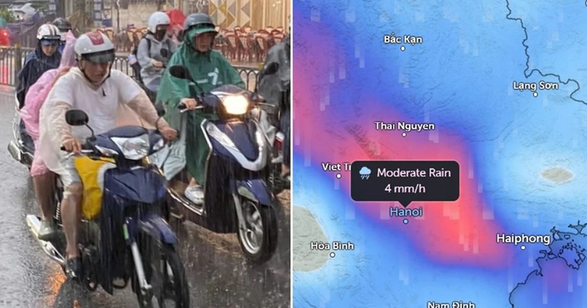 Hà Nội có thể mưa to từ tối nay: Mưa đến khi nào, ngày mai giảm nóng ra sao?