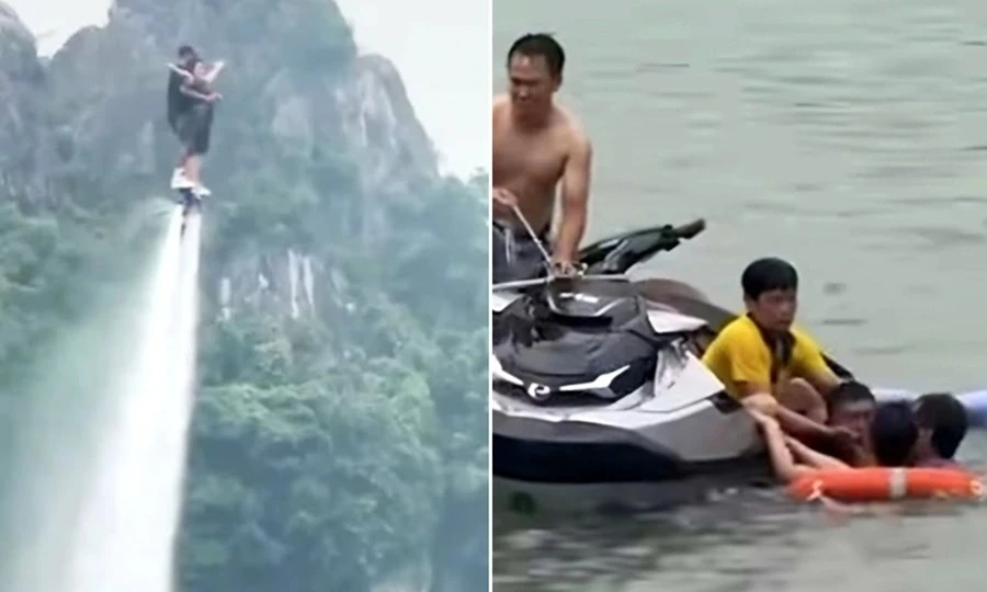 Hoạt động flyboard gặp sự cố khi vừa đổi địa điểm: Liệu có liên quan không?