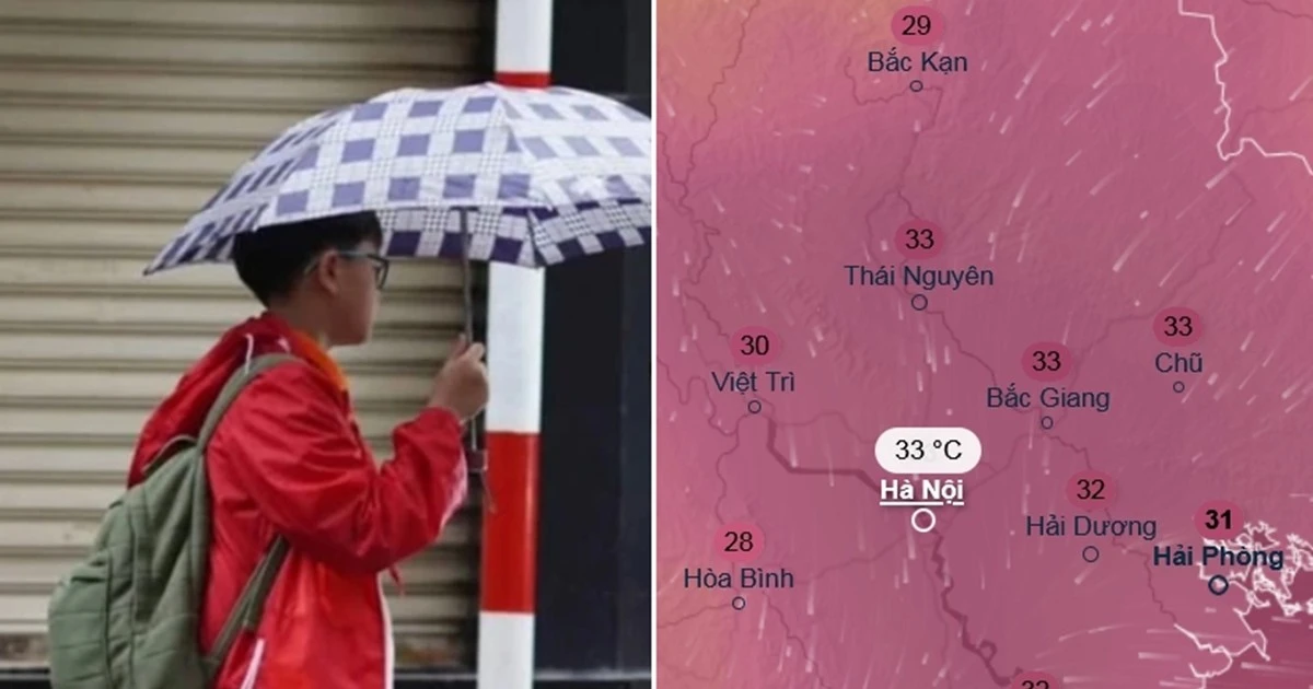 Hà Nội có thể đón gió Đông Bắc cuối tháng 5: Nhiệt độ sẽ giảm ra sao?