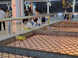 Sân bay Tân Sơn Nhất: Khách đông, rác 'bủa vây'