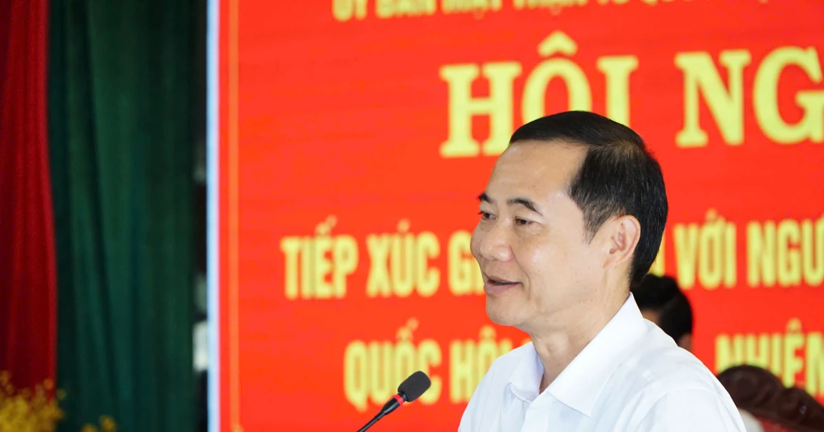 Ông Nguyễn Thái Học: Đại biểu Quốc hội phải có bản lĩnh vững vàng và dũng khí đấu tranh