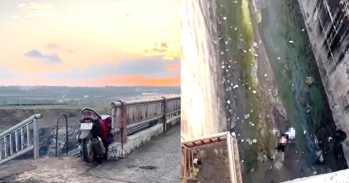 Tông vào cửa xả hồ chứa nước, người đàn ông rơi xuống vực tử vong