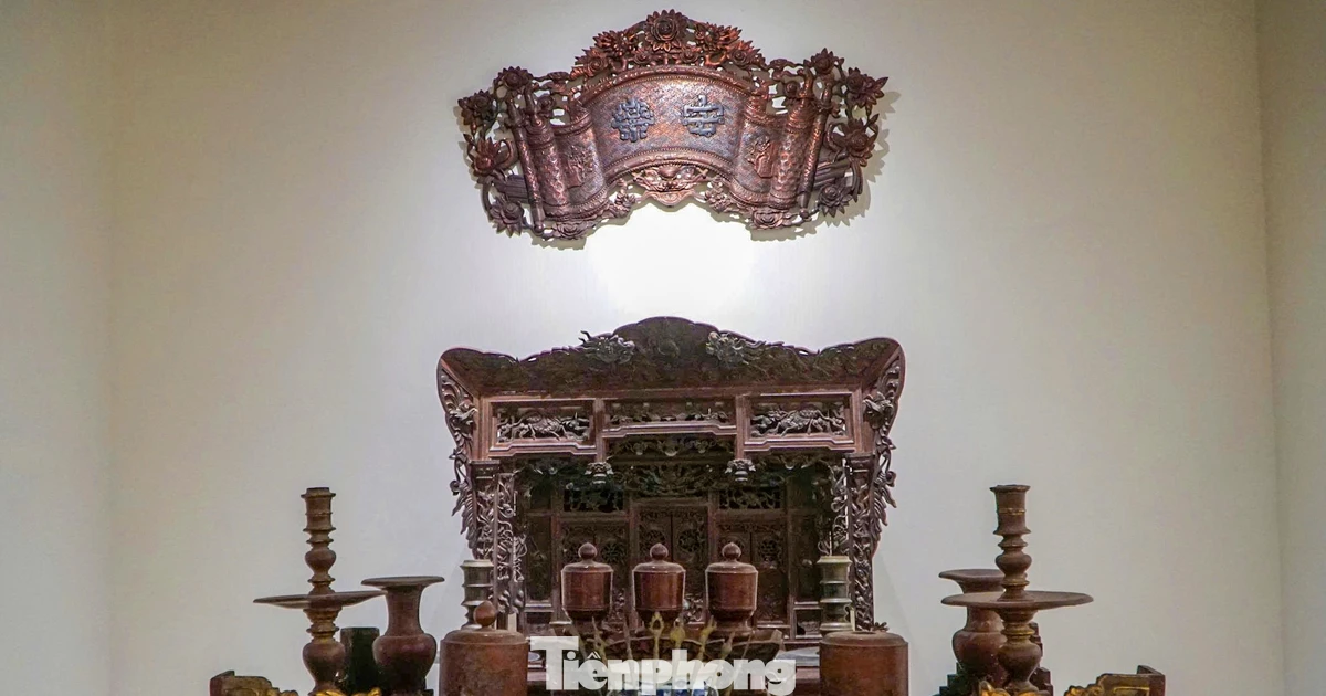 Khám phá bộ đồ thờ cổ xưa được lưu giữ đặc biệt ở Thanh Hóa