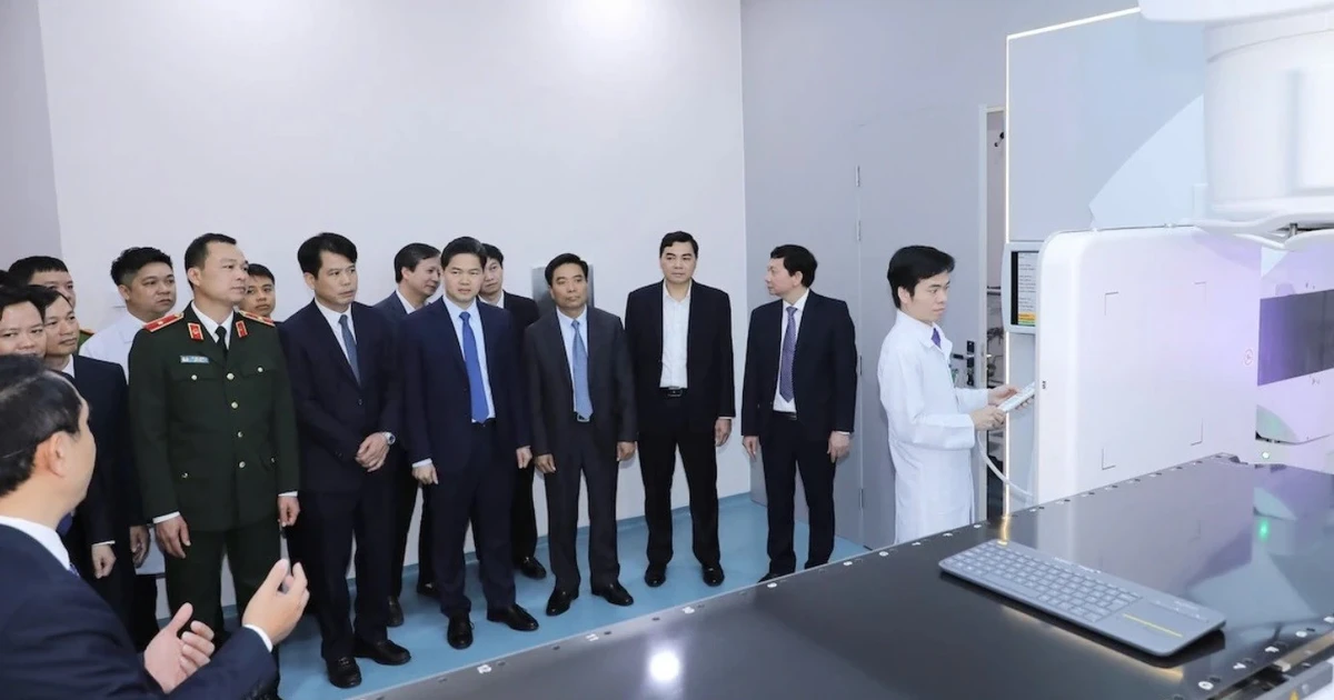 Thanh Hóa vận hành hệ thống xạ trị ung thư 105 tỷ đồng