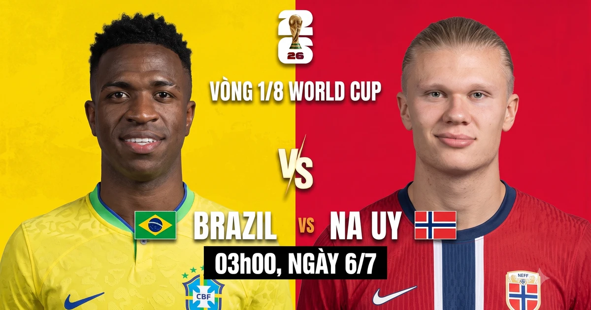 Trực tiếp Brazil vs Na Uy (03h00 ngày 6/7): Chấm dứt cái dớp không thắng của Brazil