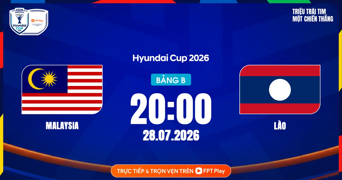 Nhận định Malaysia vs Lào, 20h00 ngày 28/7: 'Hổ Malay' thị uy sức mạnh