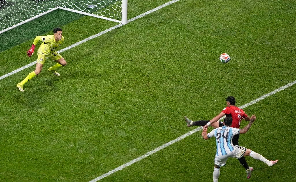 Trực tiếp Argentina vs Ai Cập 3-2 (H2): Enzo lập công, Argentina ngược dòng khó tin