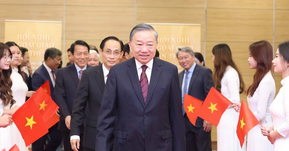Tổng Bí thư, Chủ tịch nước Tô Lâm dự Hội nghị Ngoại giao lần thứ 33
