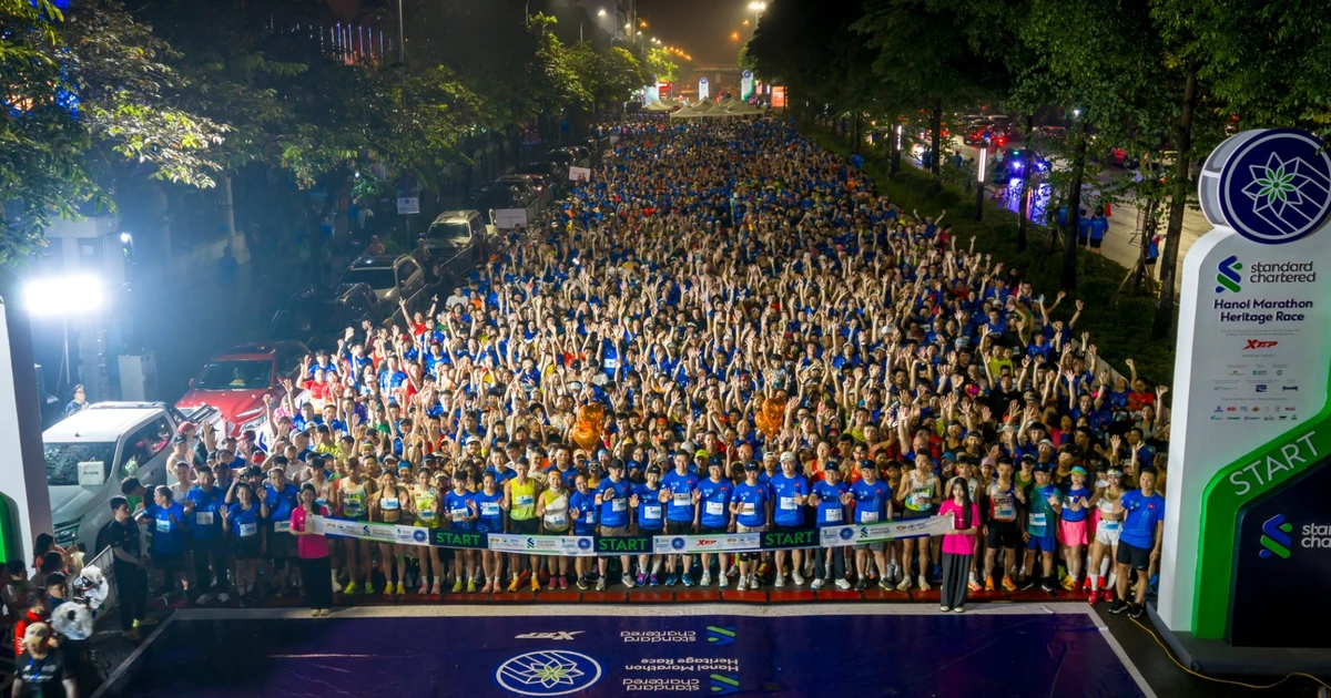 Marathon Di sản Hà Nội 2026 kết nối cộng đồng chạy bộ