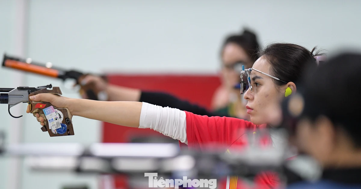 Bất chấp khó khăn, đội tuyển bắn súng Việt Nam quyết tâm tái lập thành tích 7 huy chương Vàng