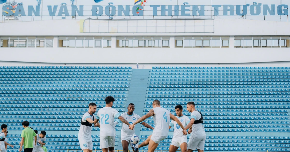 Thép Xanh Nam Định tràn đầy hứng khởi trước thềm Siêu Cúp Bóng đá Quốc gia 2024/25 – Cúp THACO