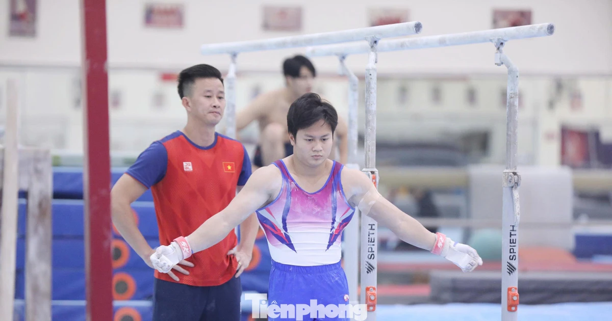 Đội tuyển Thể dục dụng cụ Việt Nam ở trạng thái hoàn hảo, sẵn sàng chinh phục SEA Games 33