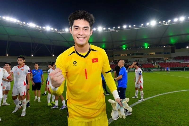 'Người nhện' Trung Kiên nói lời khiêm tốn sau màn trình diễn ngoạn mục trước U23 Saudi Arabia