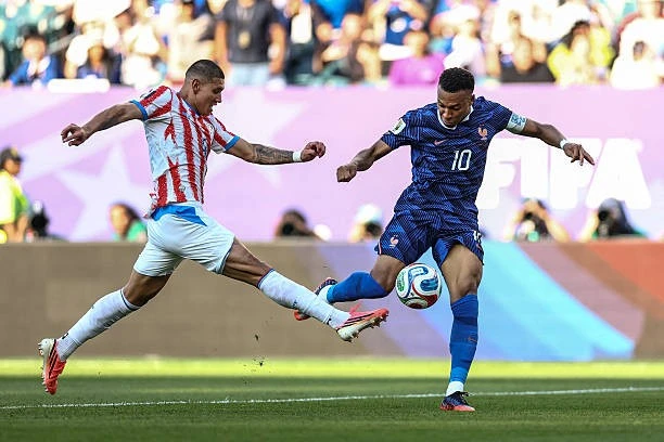 Trực tiếp Paraguay vs Pháp, (0-0) H2: Mbappe phung phí cơ hội