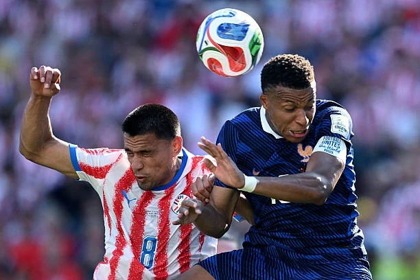 Trực tiếp Paraguay vs Pháp, (0-0) Hết H1: Hiệp một khép lại