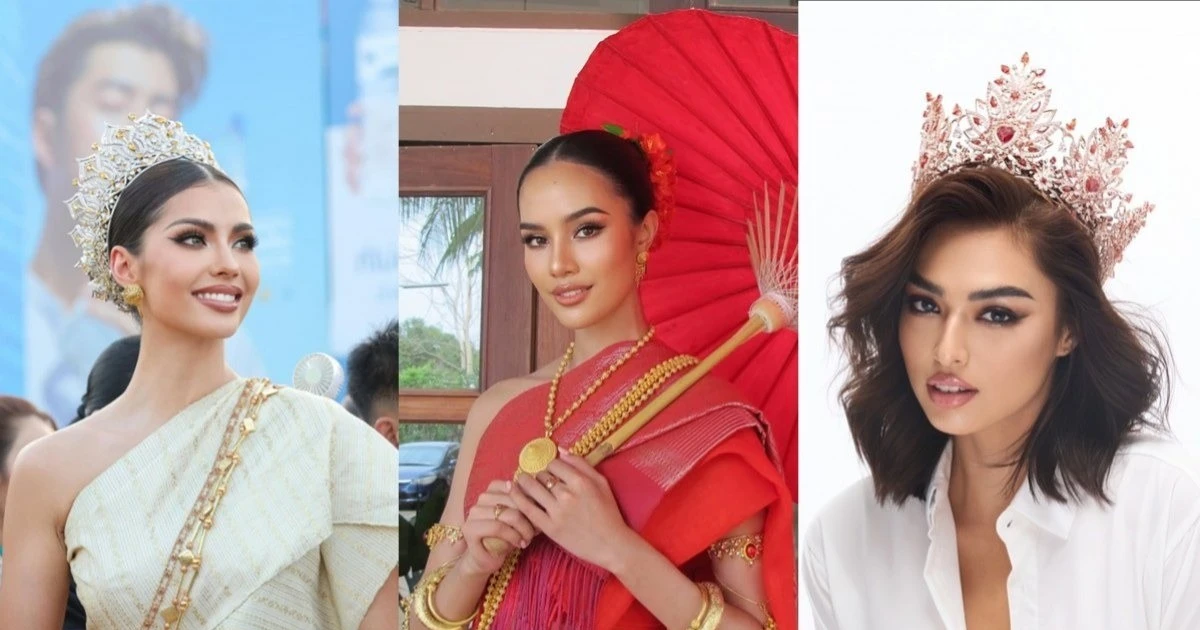 Chiêm ngưỡng dàn Hoa hậu 'đỉnh nóc, kịch trần' của Thái Lan cầm biển dẫn đoàn trong Lễ khai mạc SEA Games 33