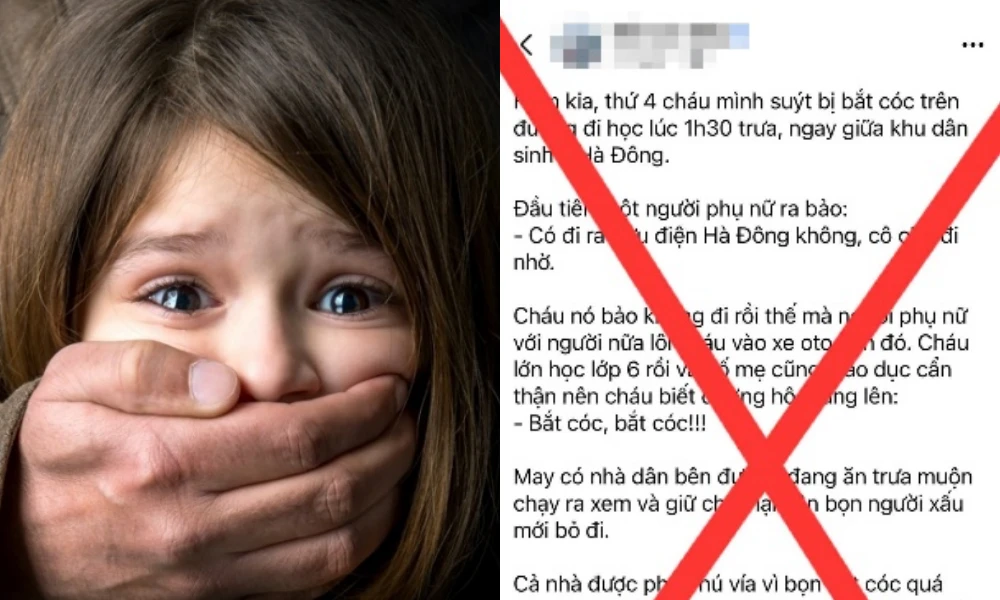 Hà Nội: Thực hư về thông tin "bắt cóc trẻ em" trên địa bàn phường Hà Đông