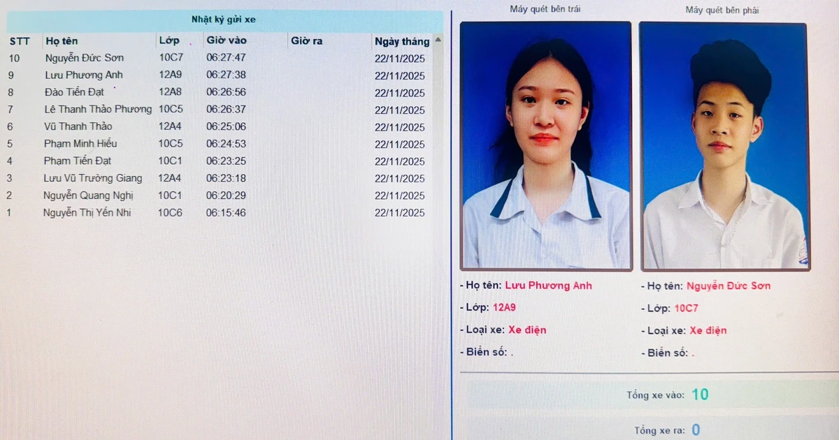 Trường THPT Hàng Hải tuyên dương 10 học sinh đi học sớm, hút hơn triệu lượt xem