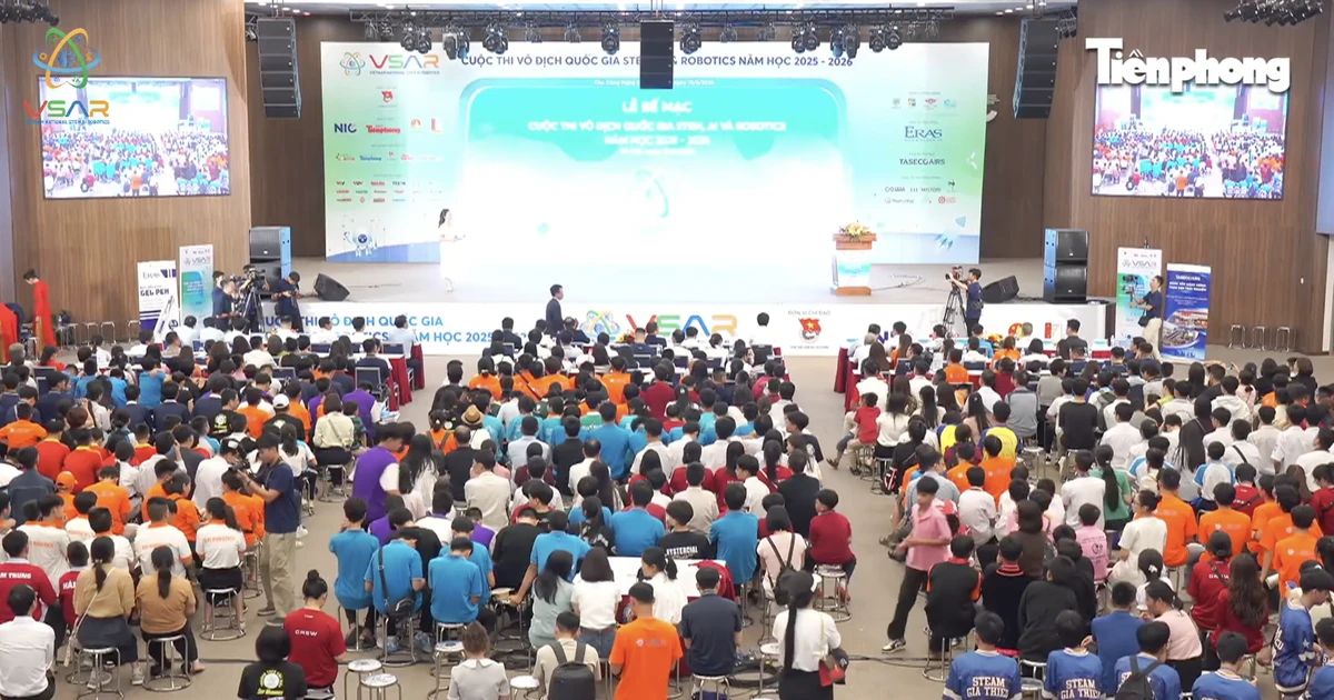 Bế mạc Chung kết VSAR 2026: Trải nghiệm công nghệ đáng nhớ của hàng ngàn thí sinh