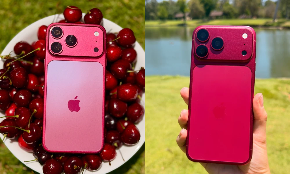 iPhone 18 Pro lộ diện phiên bản màu Dark Cherry, Apple sắp có "bom tấn" mới?
