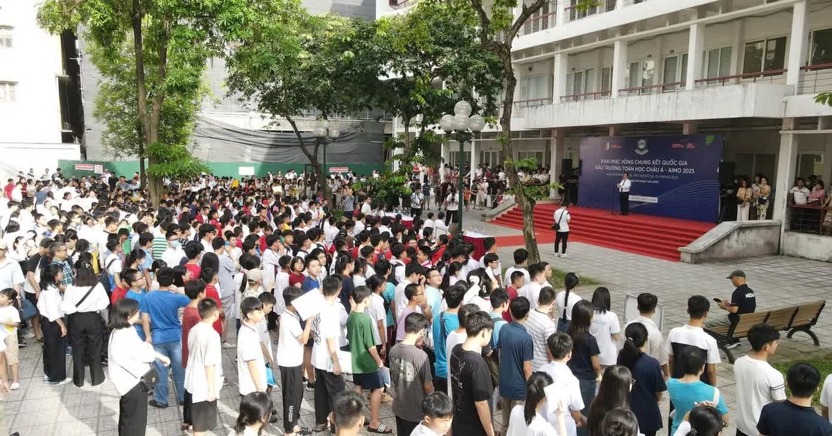 Lưu ý dành cho thí sinh về thẻ dự thi vòng Chung kết AIMO năm học 2025 - 2026